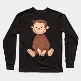 Curious George Funny Long Sleeve T-Shirt